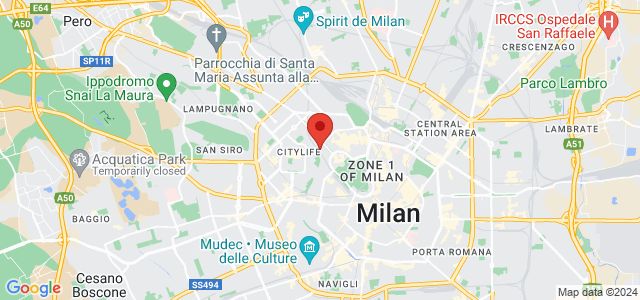 Posizione nella mappa di GRAMM Cafè Milano
